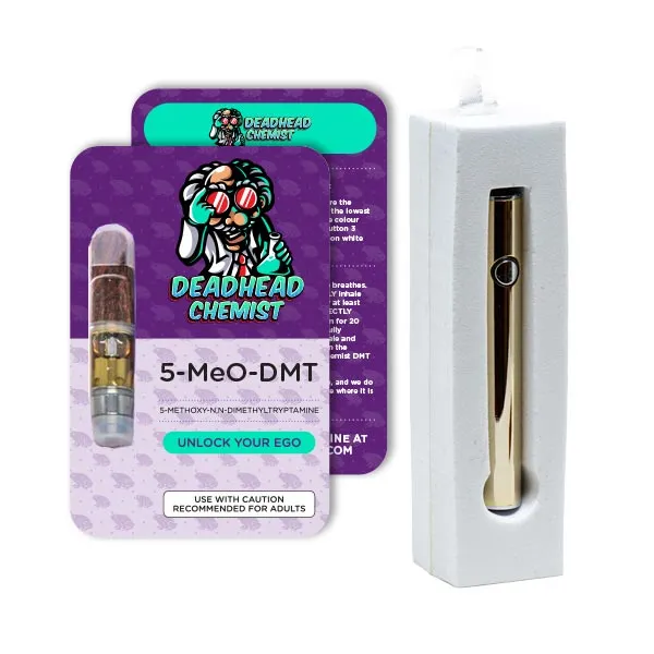 0.5mL 5-MeO-DMT cartridge and rechargeable 510-thread battery kit Australia