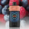 iGET One 12000 Puffs disposable vape device in Australian warehouse packaging showing smart LED display screen and dual mesh coil casing.