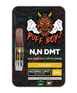 Puff Boyz NN DMT .5ML (400MG) Cartridge – Cavendish Flavour