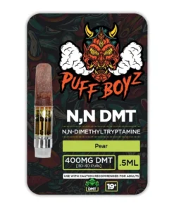 Puff Boyz NN DMT .5ML (400MG) Cartridge – Pear Flavour