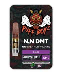 Puff Boyz NN DMT .5ML 400MG Grape Cartridge