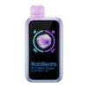 RabBeats RC10000 Touch disposable vape displaying the active color touchscreen with e-liquid droplet and battery lightning bolt status icons.